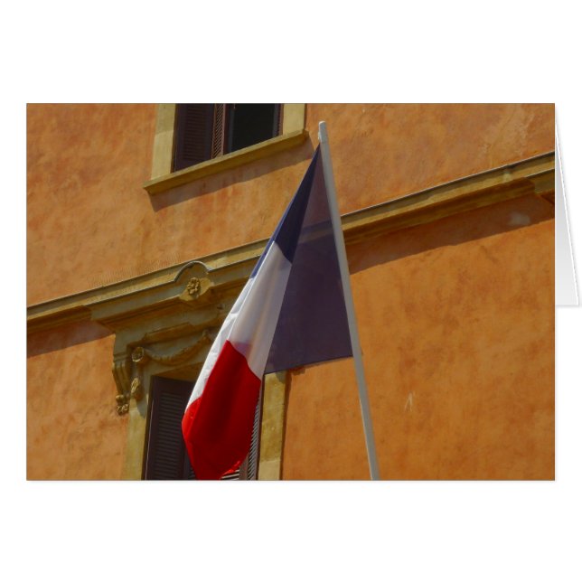 drapeau français (Devant horizontal)