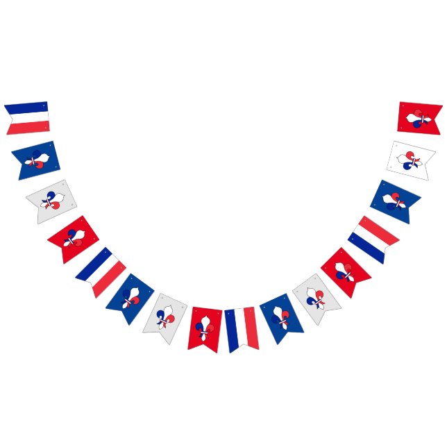 Drapeau Français & Fleur De Lys Party France / Ban (Tout)