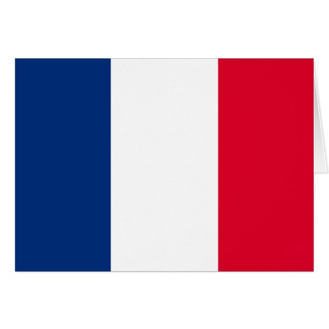 Drapeau France (Devant horizontal)