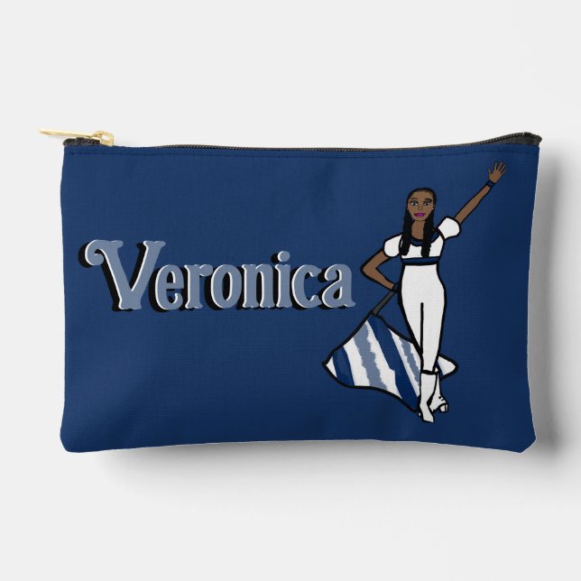 Drapeau / Garde couleur Accessoire Sac Bleu (Recto)