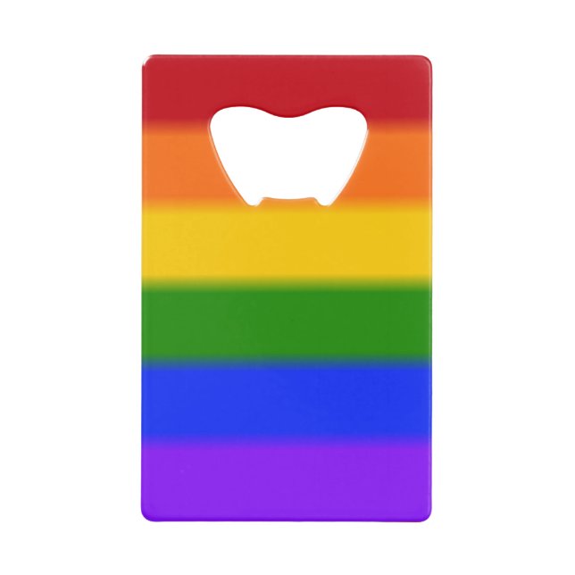 Drapeau Gay pride arc-en-ciel plat (Devant)