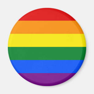Drapeau gay pride LGBT Magnet