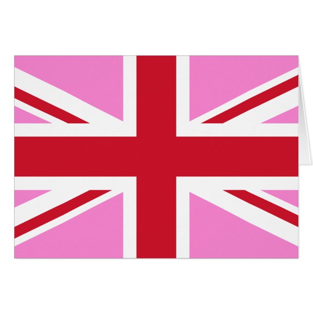 Drapeau Gay Rose UK Pride (Devant horizontal)