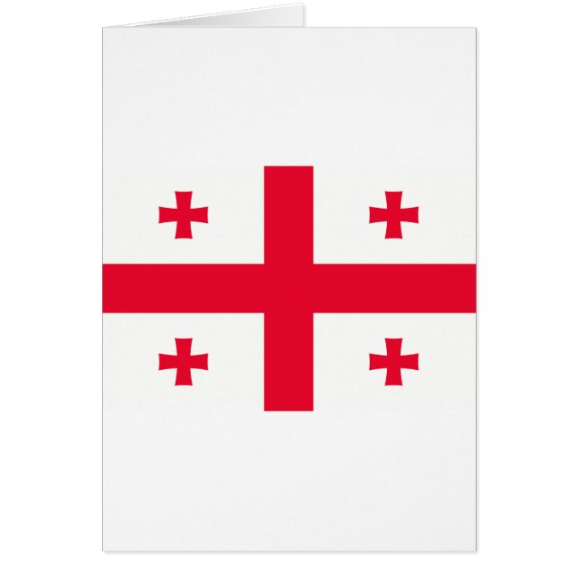 Drapeau géorgien (Devant)