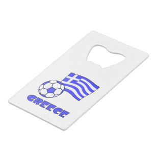 Drapeau grec Balle de football et Grèce