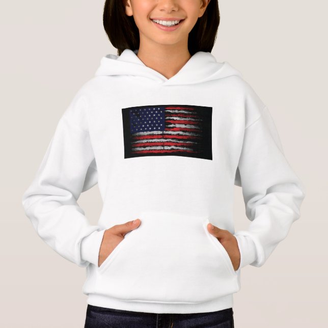 Drapeau Grunge U.S.A (Devant)