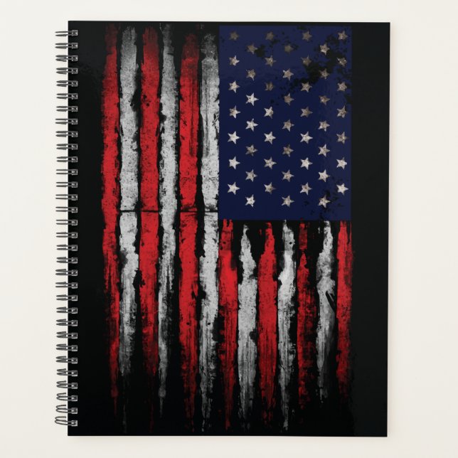 Drapeau Grunge U.S.A (Devant)
