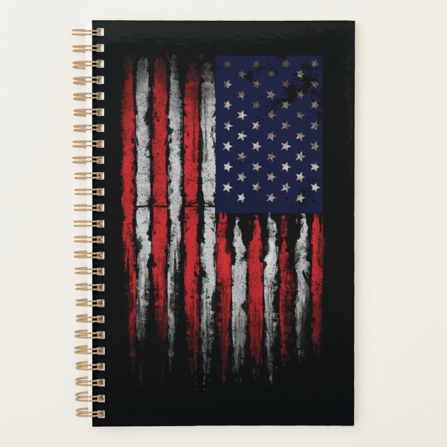 Drapeau Grunge U.S.A (Devant)