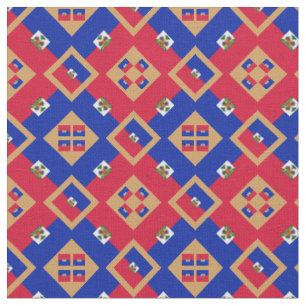 Drapeau haïtien et mode haïtienne Tissu GLD