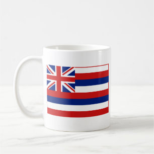 Drapeau hawaïen + Tasse de carte