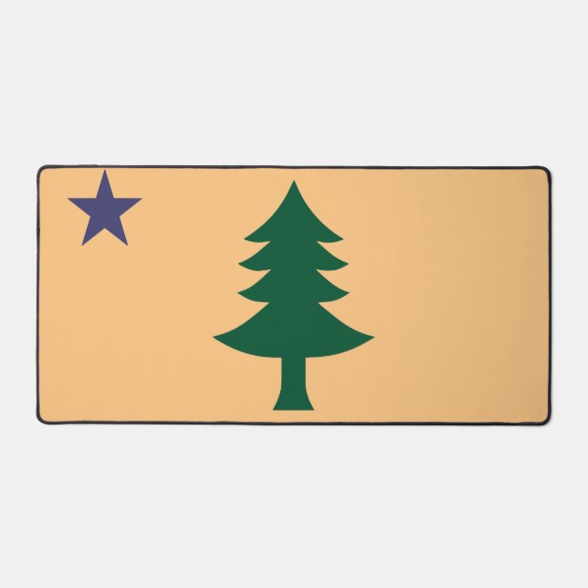 Drapeau historique du Maine (1901–1909) (Recto)