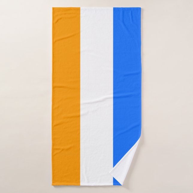 Drapeau hollandais symbole Pays-Bas Hollande (Serviette de bain)