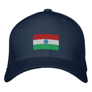 Drapeau indien brodé casquette flexfit