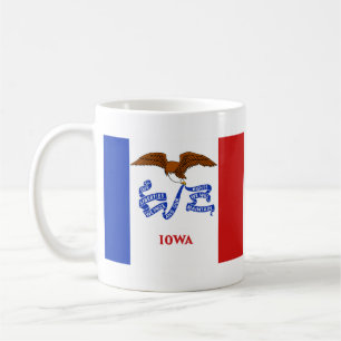 Drapeau Iowan + Plan Mug