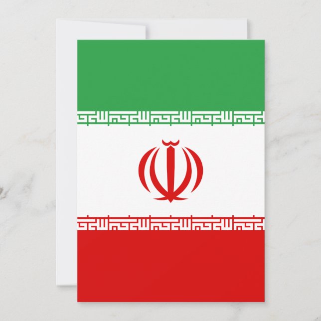 Drapeau Iran (Devant)