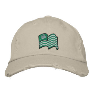 drapeau irlandais chanceux casquette de trèfle