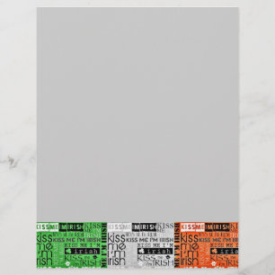 Drapeau irlandais Kiss Me