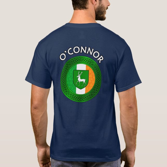 Drapeau irlandais noeud celtique - T-shirt O'Conno (Dos)