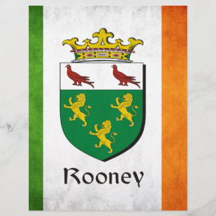 Drapeau irlandais Rooney