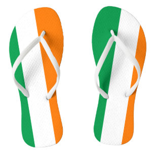 Drapeau irlandais tongs pour hommes et femmes