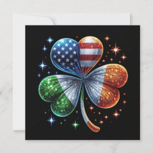 Drapeau irlando-américain FÊTE DE LA SAINT-PATRICK