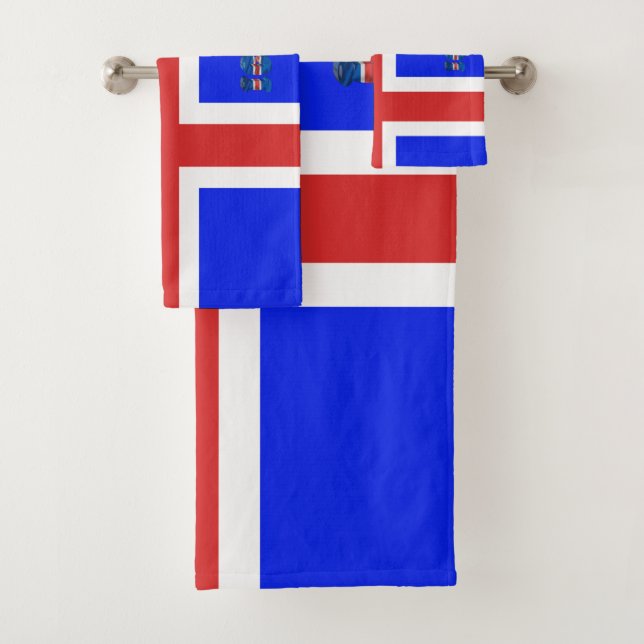 Drapeau islandais (En situation)