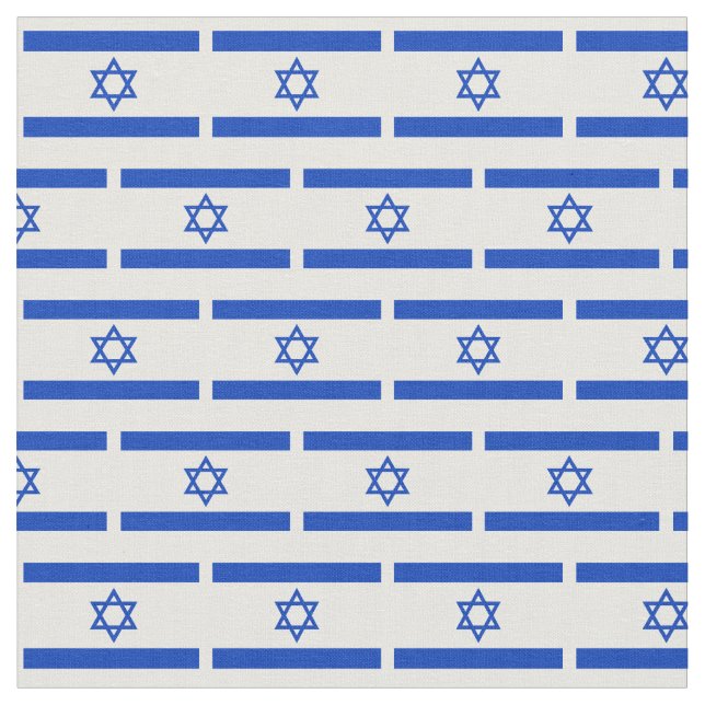 Drapeau israélien et tissu juif / mode israélienne (Fermer)