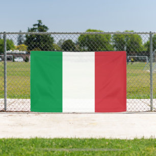 Drapeau italien de l'Italie bannière personnalisée