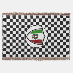 Drapeau italien jetez la couverture
