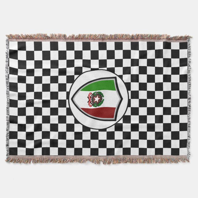Drapeau italien jetez la couverture (Devant)
