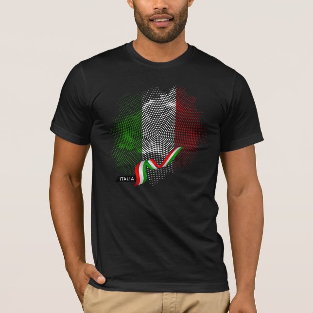 Drapeau italien T-Shirt (Devant)