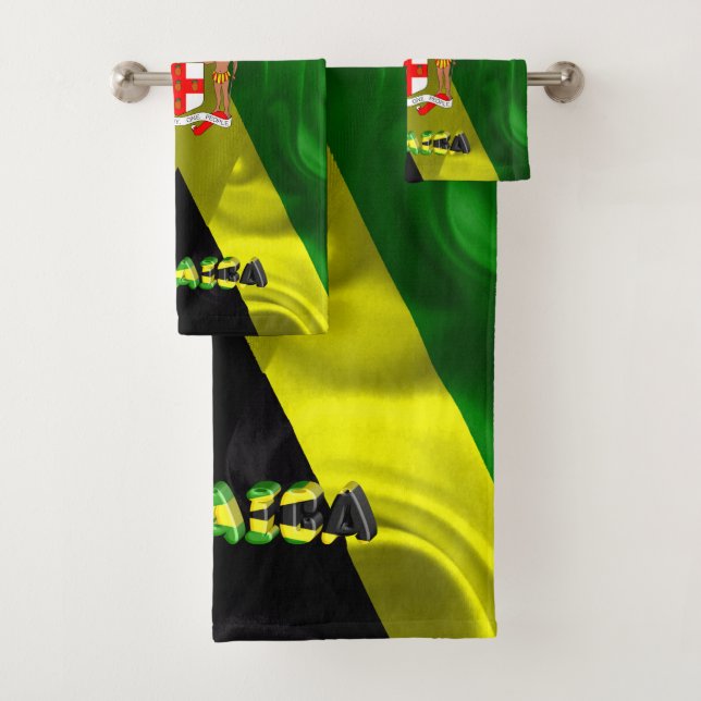 Drapeau jamaïcain (En situation)