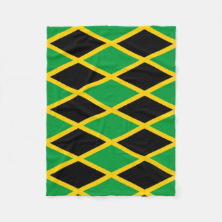Drapeau Jamaïcain Fleece Jetez la couverture
