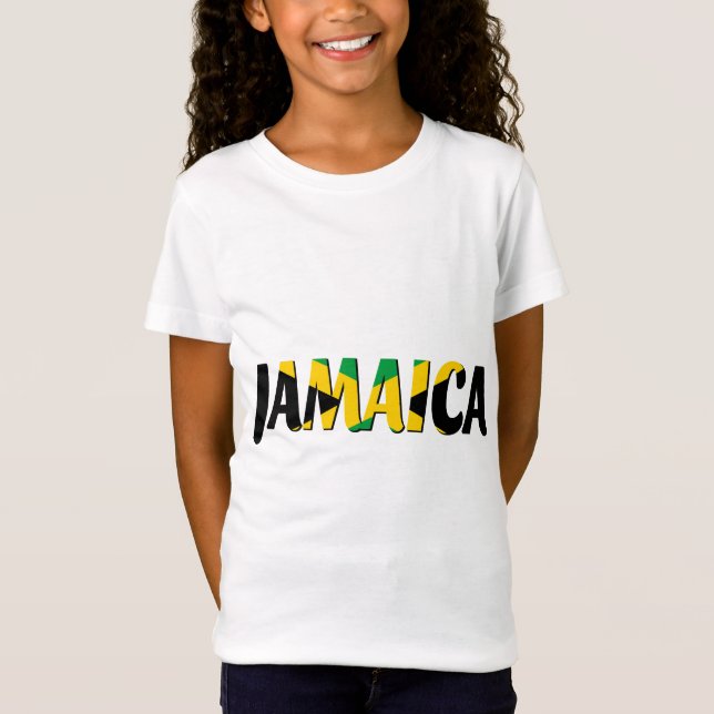 Drapeau jamaïcain T-Shirt (Devant)