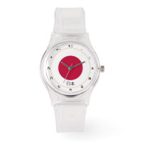 Drapeau japonais & mode japonaise / design montre