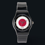 Drapeau japonais & mode japonaise / design montre<br><div class="desc">WATCH (日 本) : Japon & Japon Drapeau design de mode - amour mon pays,  voyage,  vacances,  patriotes / fans de sports</div>