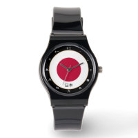 Drapeau japonais & mode japonaise / design montre 