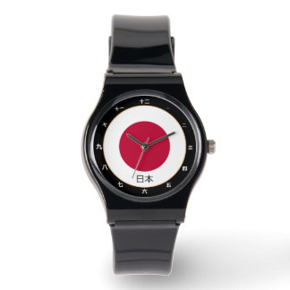 Drapeau japonais & mode japonaise / design montre