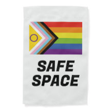Drapeau Jardin Progressif Inclusif LGBTQ Espace Sé