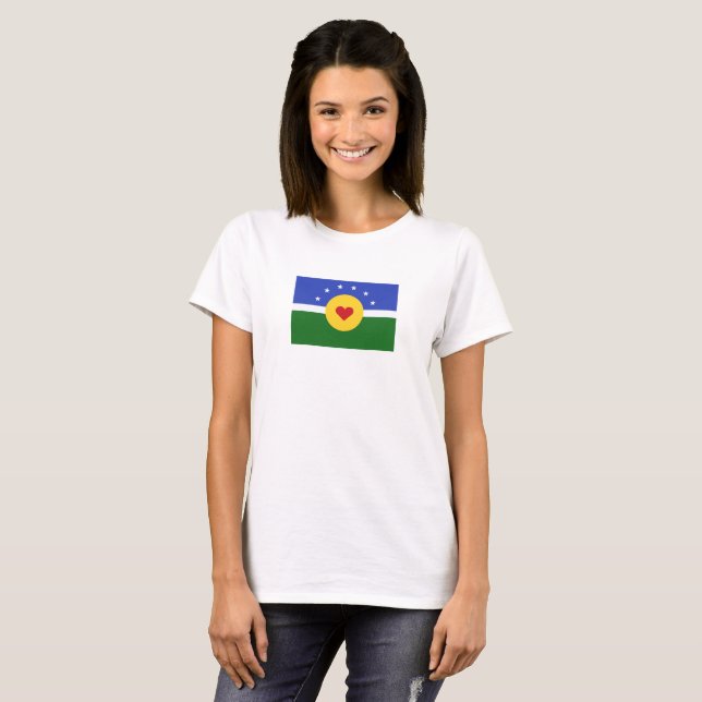 Drapeau Jilltopia T-shirt femme (Devant entier)