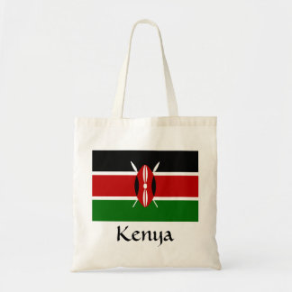 Drapeau kényan fait main dans le Sac fourre-tout d