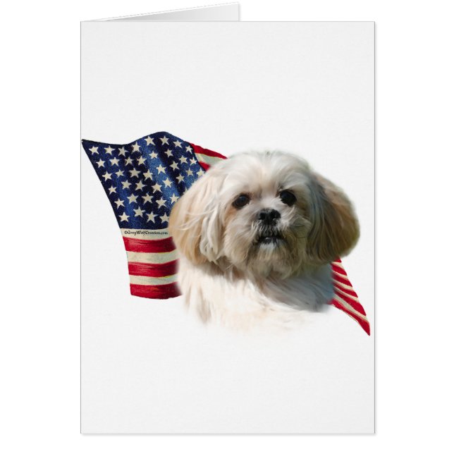 Drapeau Lhasa Apso (Devant)