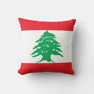 Drapeau libanais Coussin américain MoJo