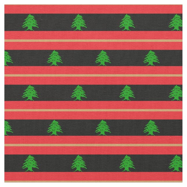 Drapeau libanais et tissu de mode libanais /invers (Fermer)