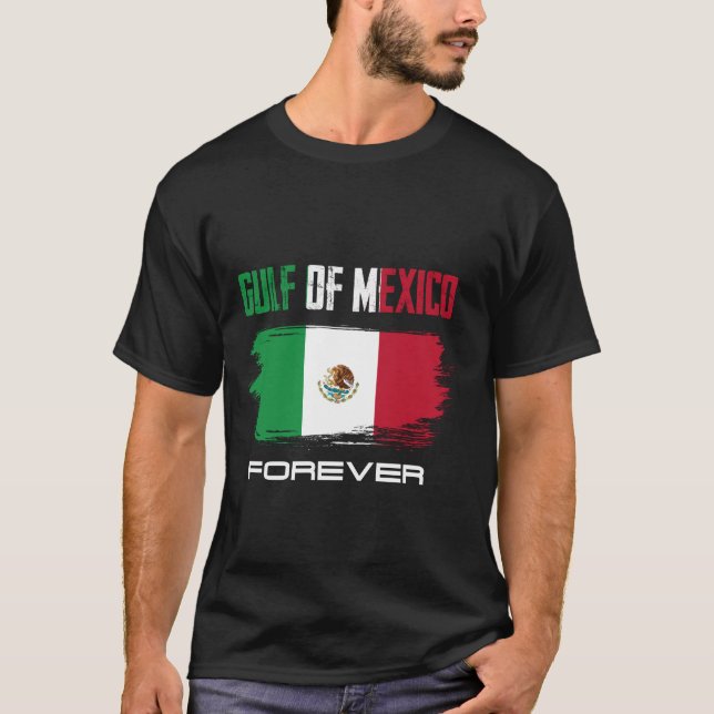 Drapeau mexicain du golfe du Mexique pour t-shirt  (Devant)