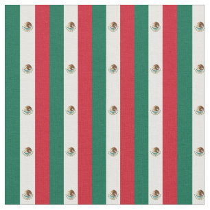 Drapeau mexicain et tissu tendance mexicain