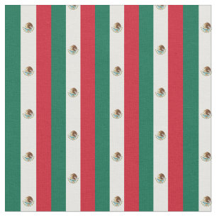 Drapeau mexicain et tissu tendance mexicain