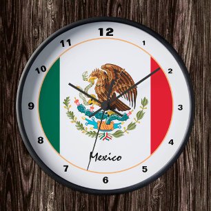 Drapeau mexicain & Mexique mode tendance / horloge
