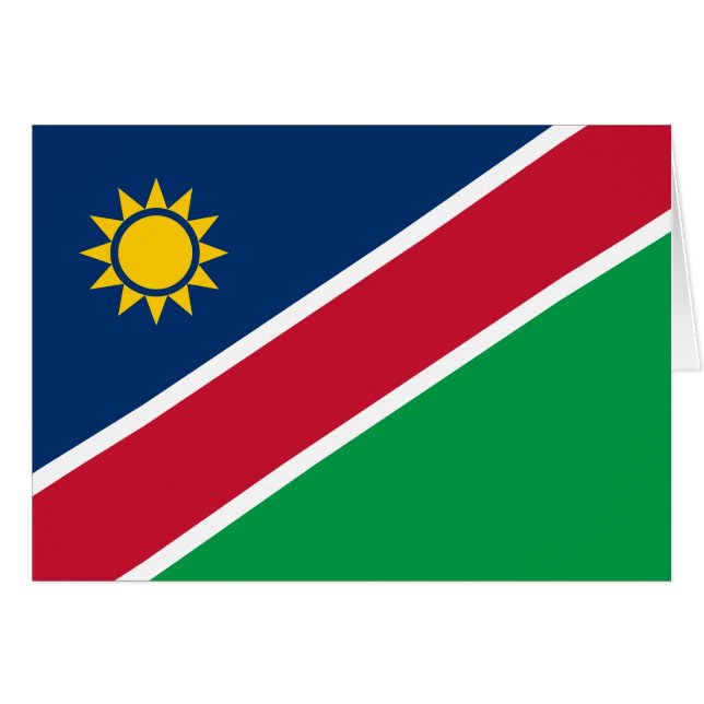 Drapeau Namibie (Devant horizontal)
