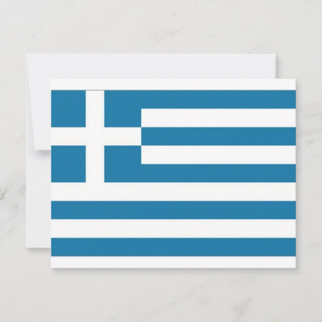 Drapeau national de Grèce (Devant)